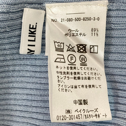 エブリデイアイライク TEXリブタートルネックプルオーバーカットソー