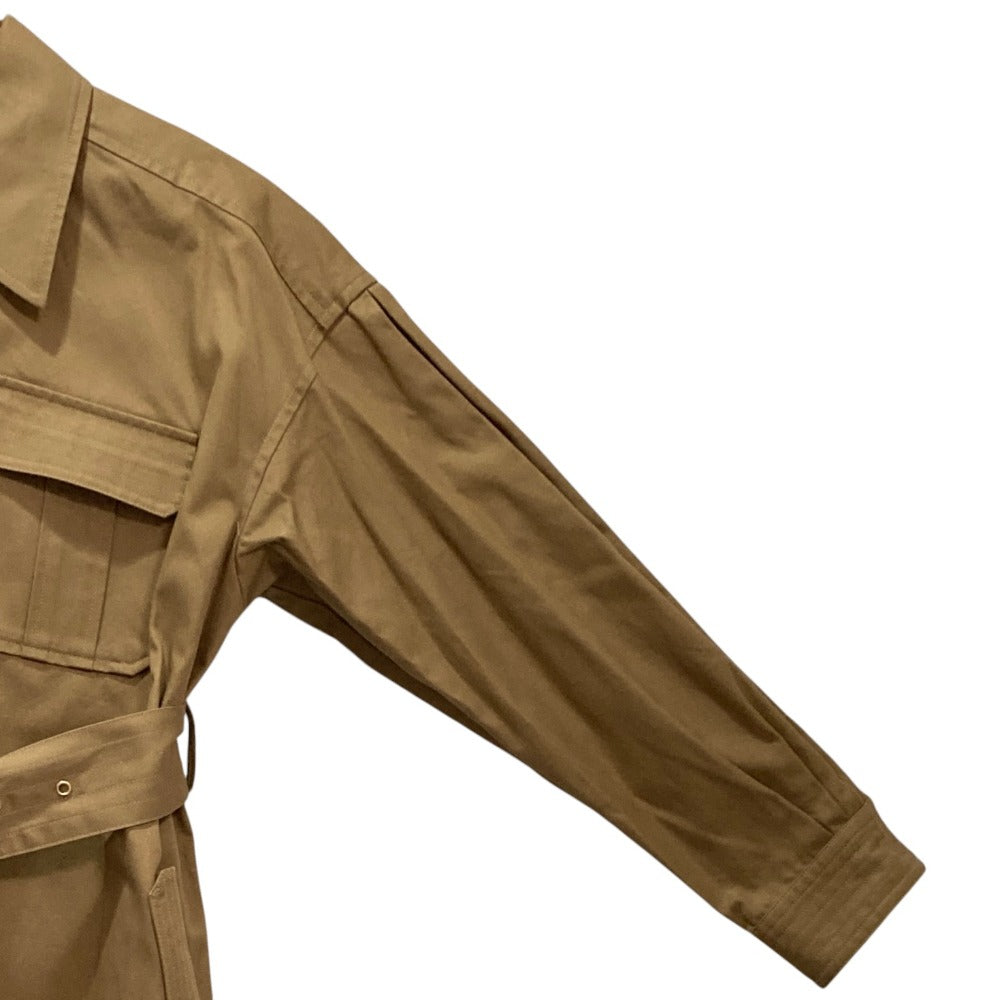 ハーリップトゥ Belted Gabardine Cotton ジャケット