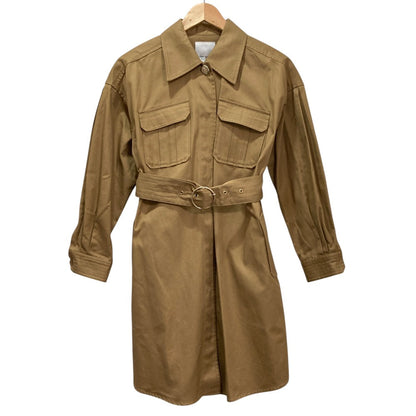 ハーリップトゥ Belted Gabardine Cotton ジャケット
