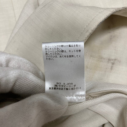 エブール マナードツイル フレアトレンチコート