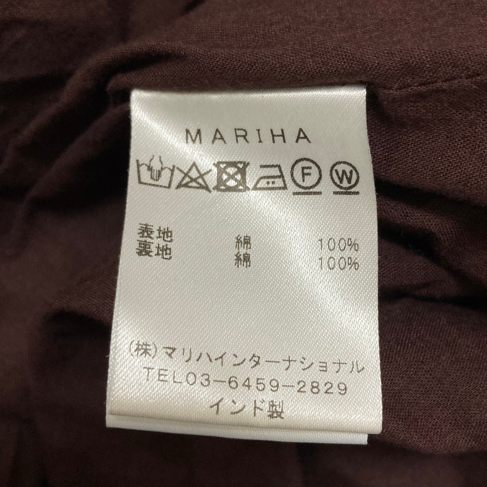 マリハ 花園のドレス 長袖ロングワンピース