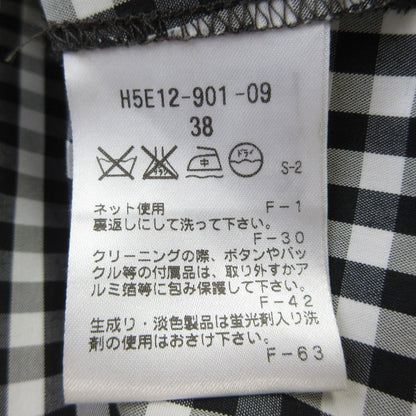 マッキントッシュフィロソフィー ギンガムチェックポンチョ
