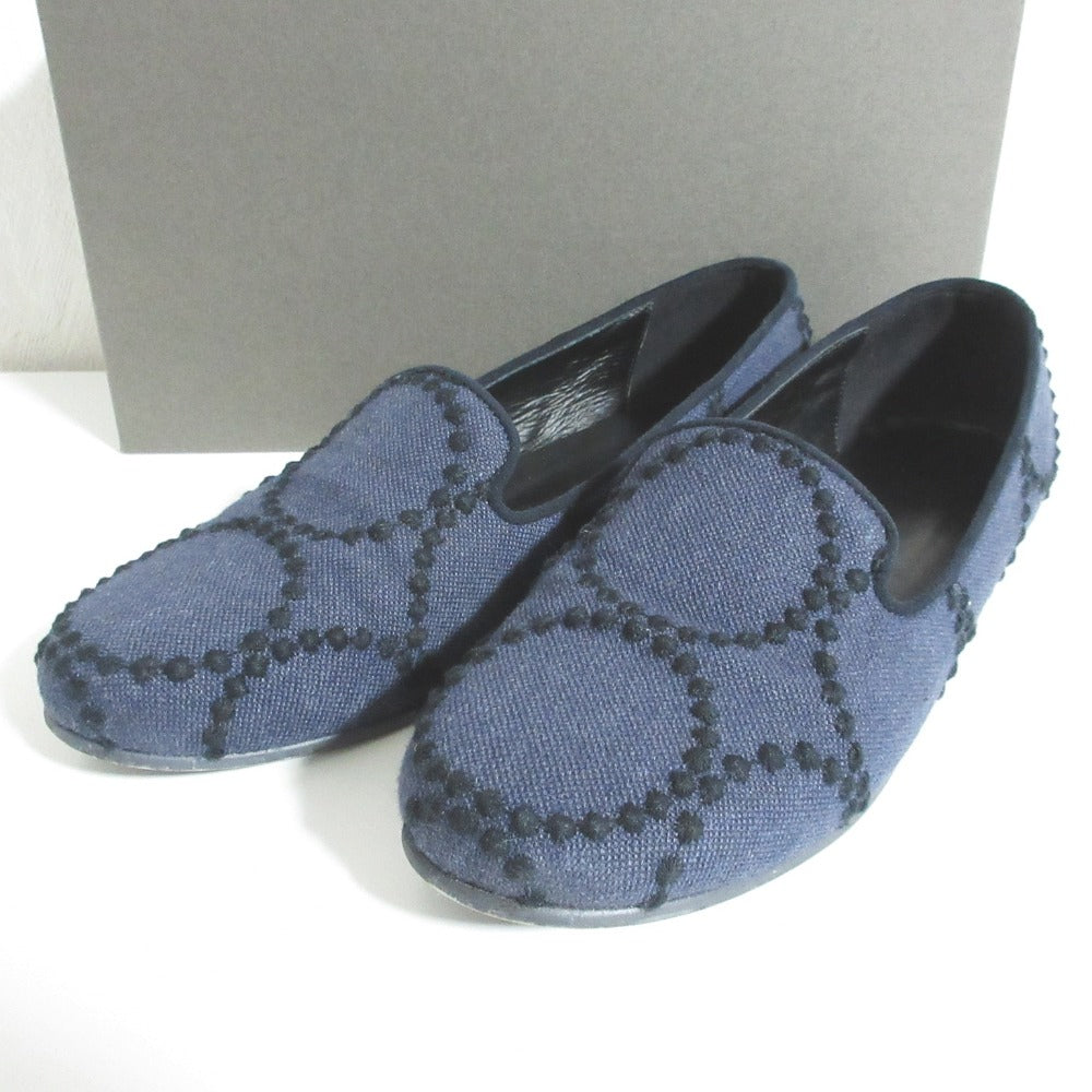 ミナペルホネン aina 刺繍フラットシューズ