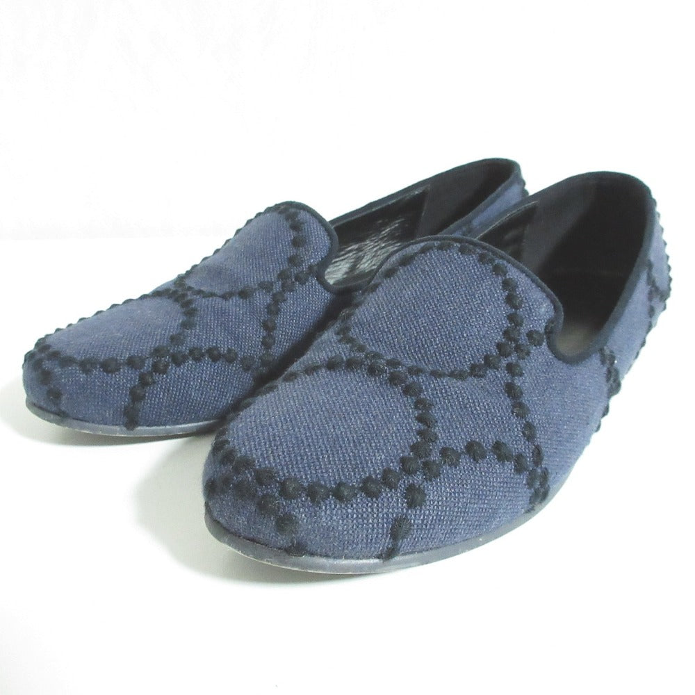 ミナペルホネン aina 刺繍フラットシューズ