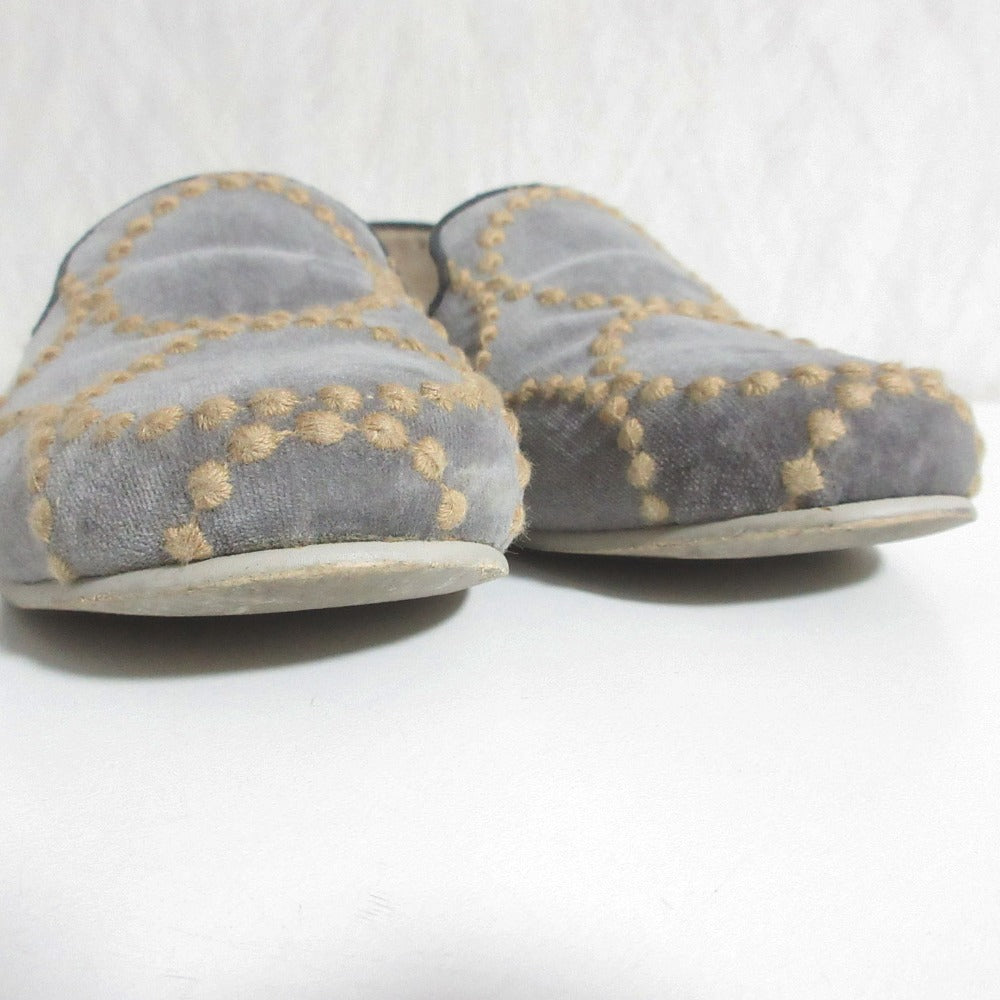 ミナペルホネン aina 刺繍フラットシューズ