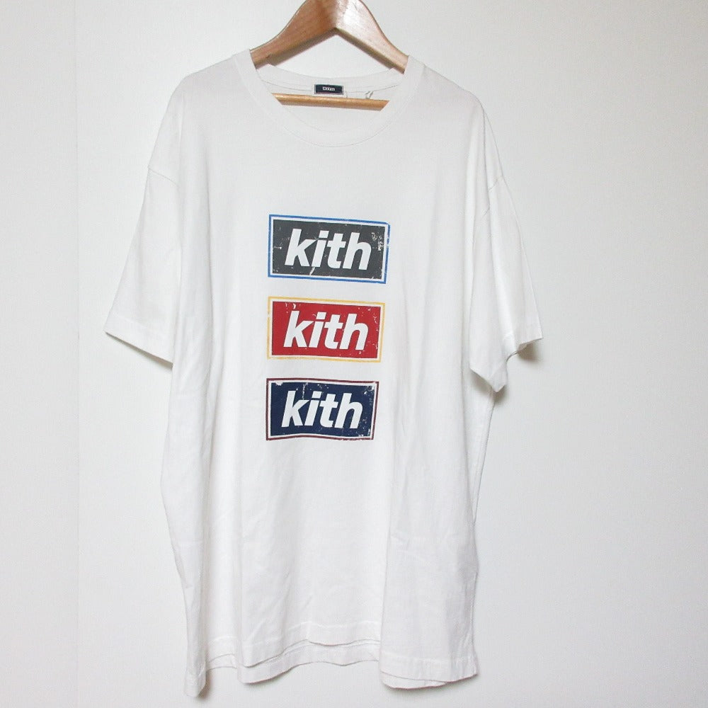キス コットン半袖Tシャツ