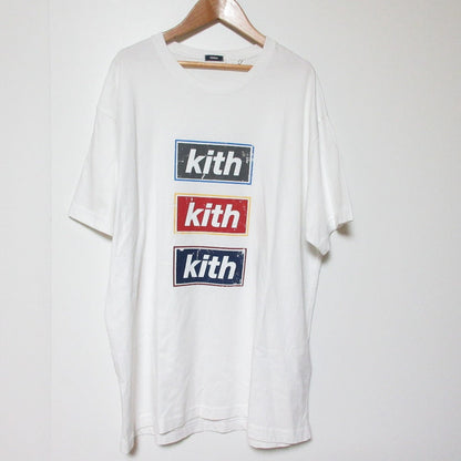 キス コットン半袖Tシャツ