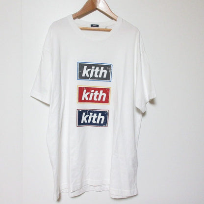 キス コットン半袖Tシャツ