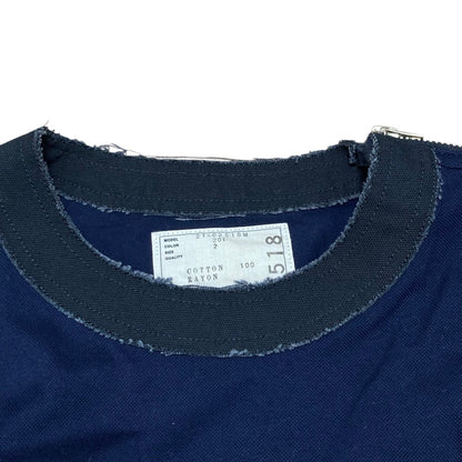サカイ コットンジャージープルオーバーTシャツ