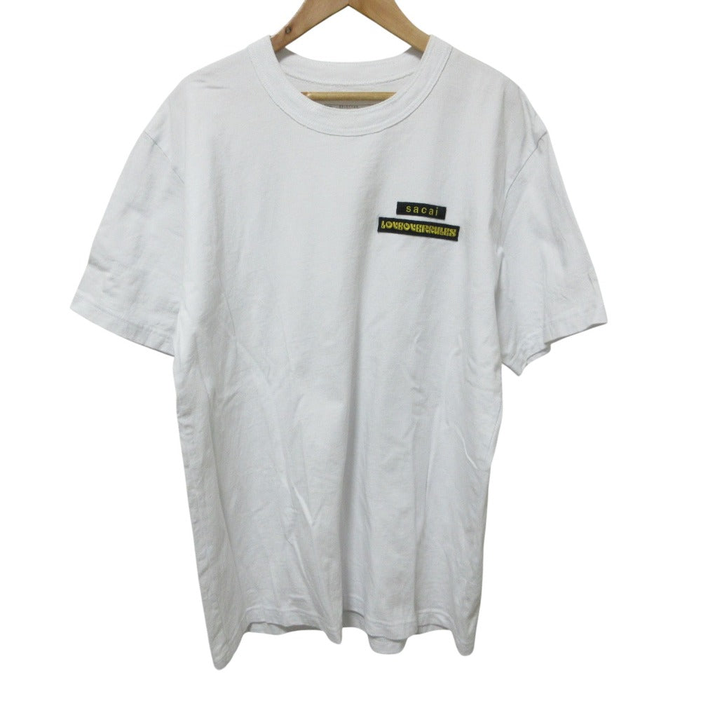 サカイ Love Over Rules コットン半袖Tシャツ