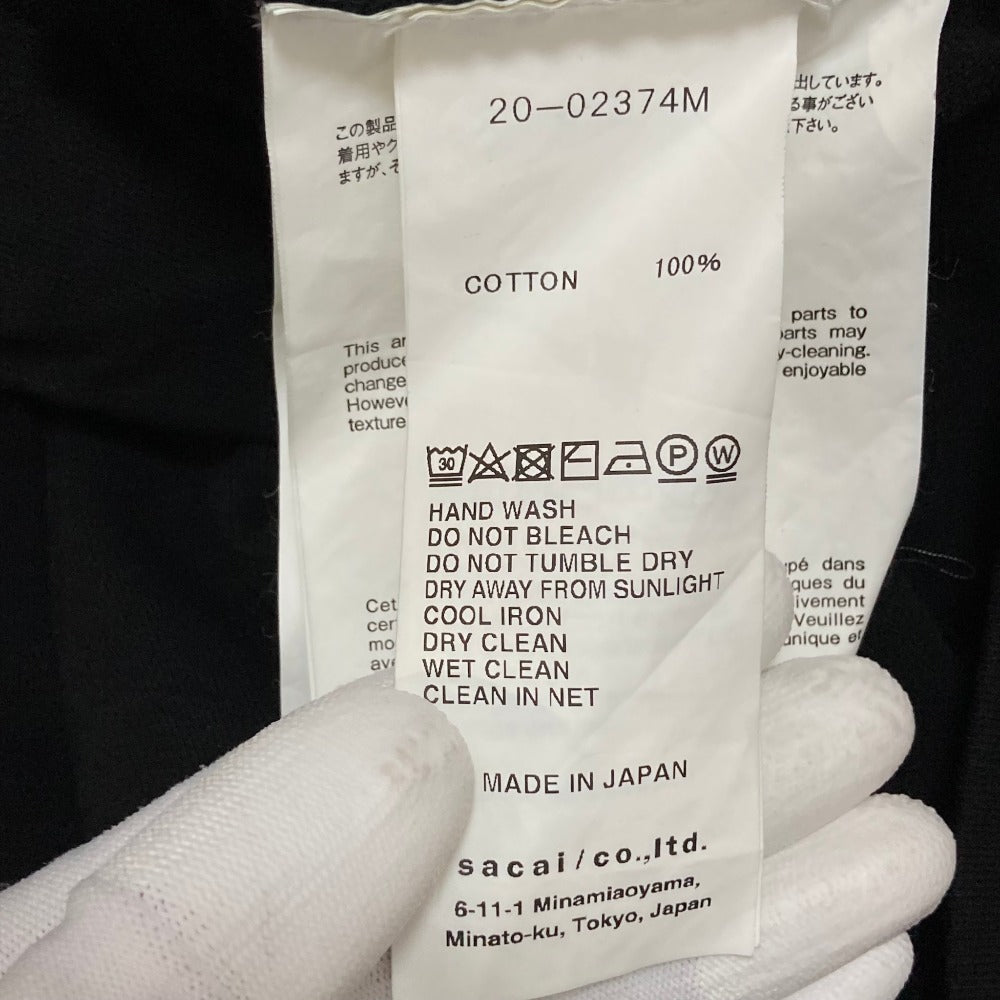 サカイ コットンロングスリーブTシャツ