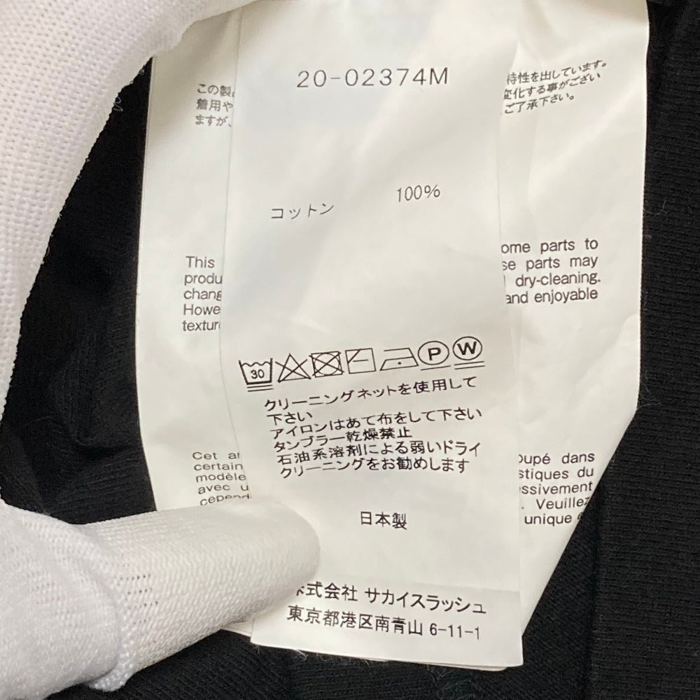 サカイ コットンロングスリーブTシャツ