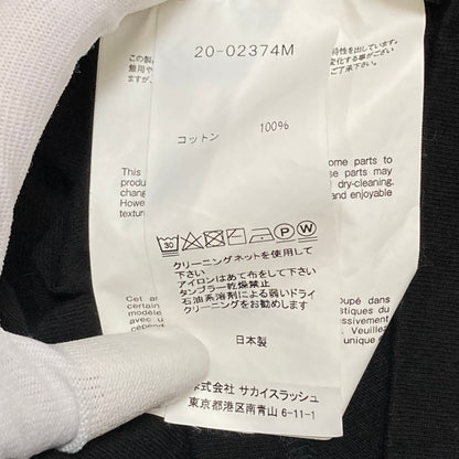 サカイ コットンロングスリーブTシャツ