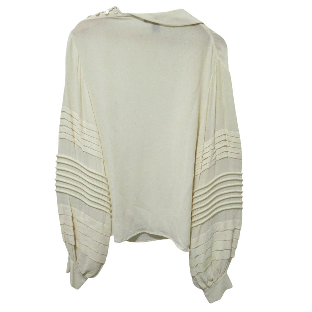 ルイヴィトン Ruffle Blouse シルクブラウス