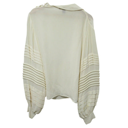 ルイヴィトン Ruffle Blouse シルクブラウス