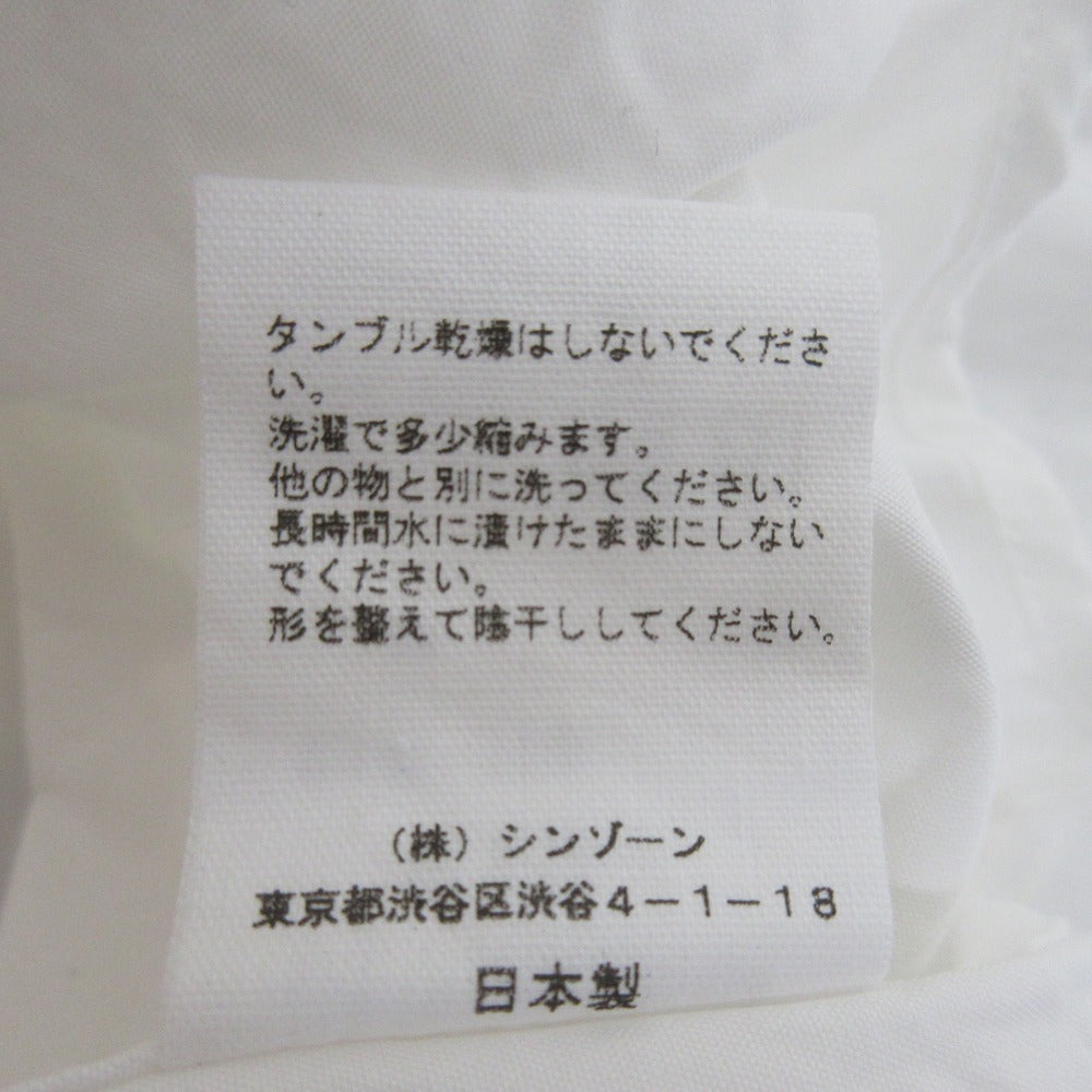 シンゾーン DADDY SHIRT コットンシャツ