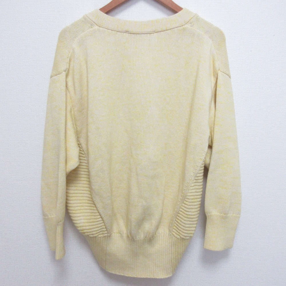 スリードッツ Spring melange ニットカーディガン