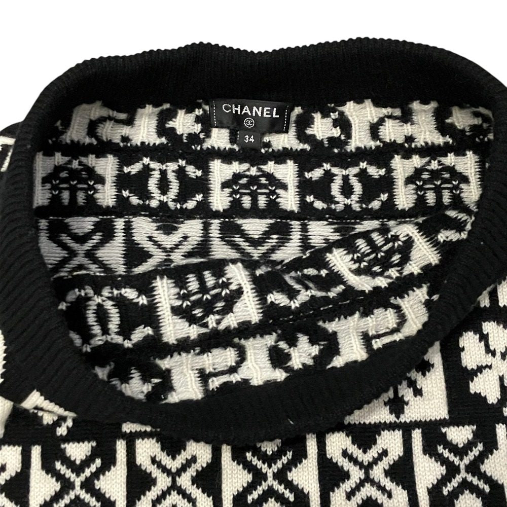 シャネル ココネージュ カシミヤニットスカート