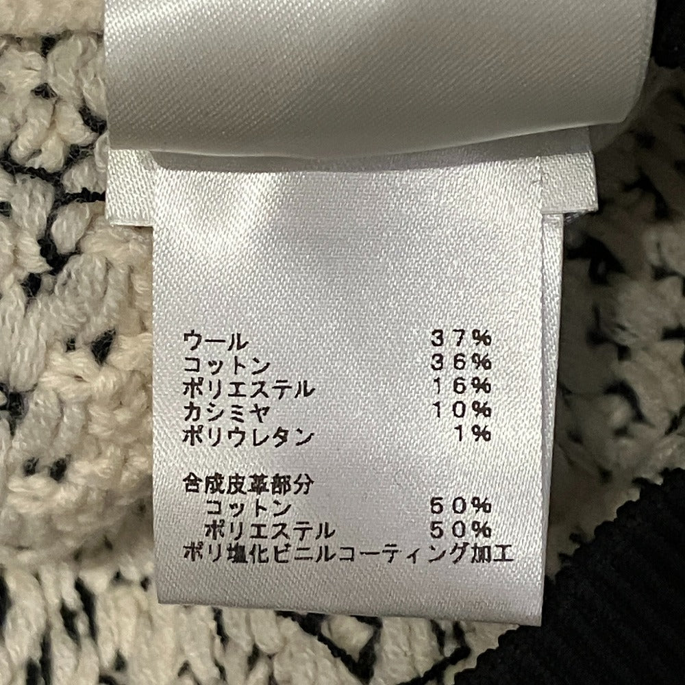 ルイヴィトン モノグラムパッチ ツイードニットスカート