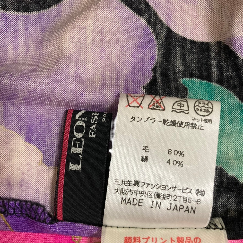 レオナールファッション フラワープリントワンピース