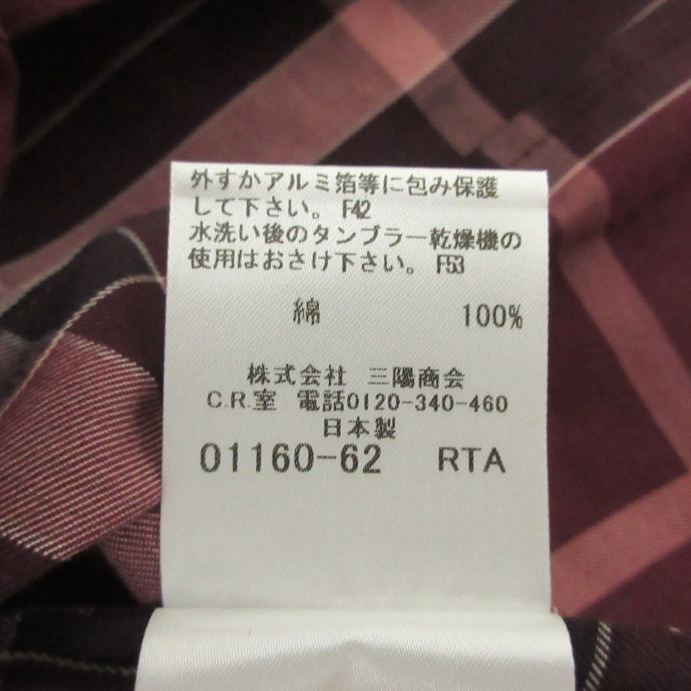 バーバリーロンドン チェックシャツ