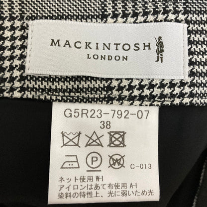 マッキントッシュロンドン グレンチェックウールパンツ