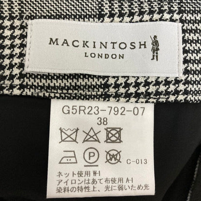 マッキントッシュロンドン グレンチェックウールパンツ