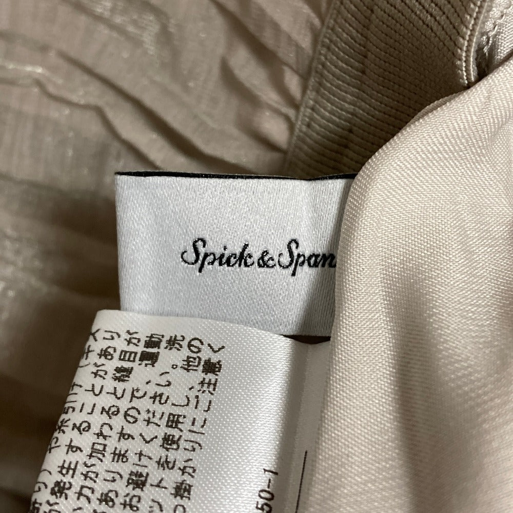 スピックアンドスパン シアーランダムプリーツスカート