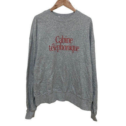 ザシンゾーン CABIN TELEPHONIQUE コットンスウェット