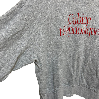 ザシンゾーン CABIN TELEPHONIQUE コットンスウェット