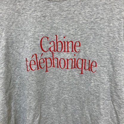 ザシンゾーン CABIN TELEPHONIQUE コットンスウェット