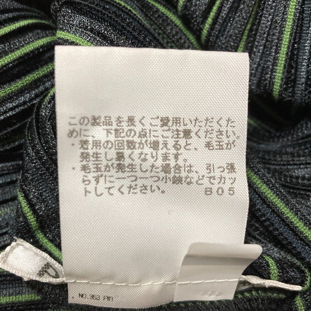 プリーツプリーズイッセイミヤケ ハイネックウエストコードチュニック