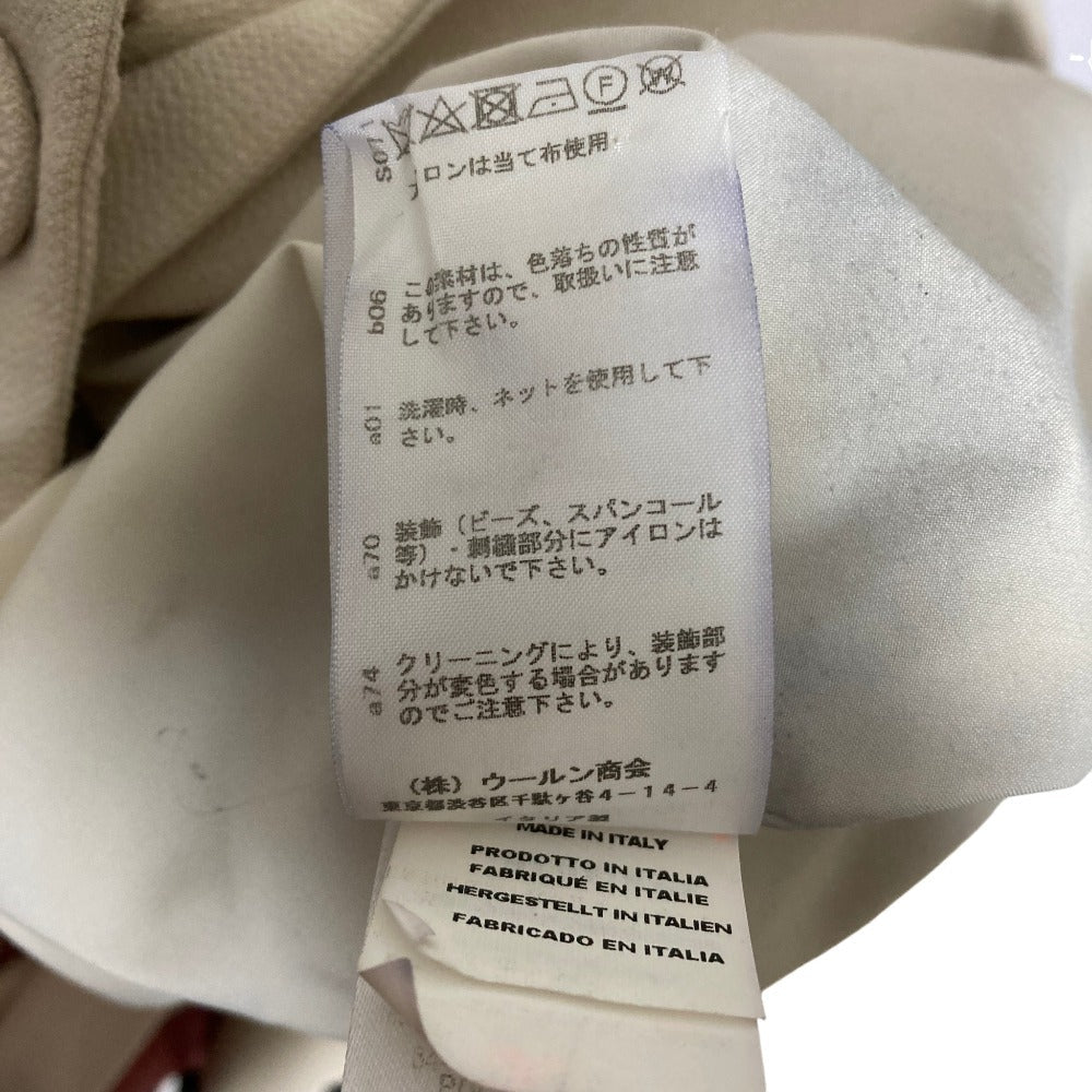 ブルーガールブルマリン ビジューカラー フリルコート