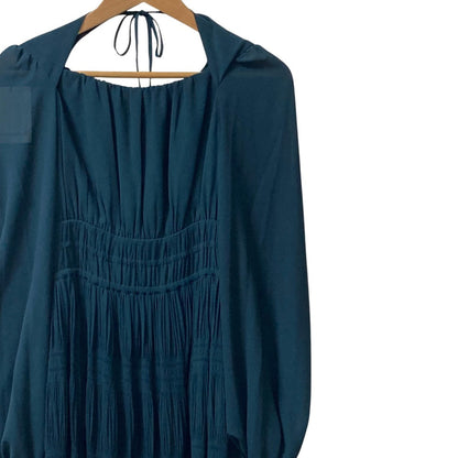ハーリップトゥ Majolica Pleated Chiffon ドレス