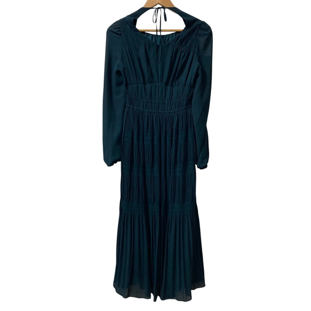ハーリップトゥ Majolica Pleated Chiffon ドレス
