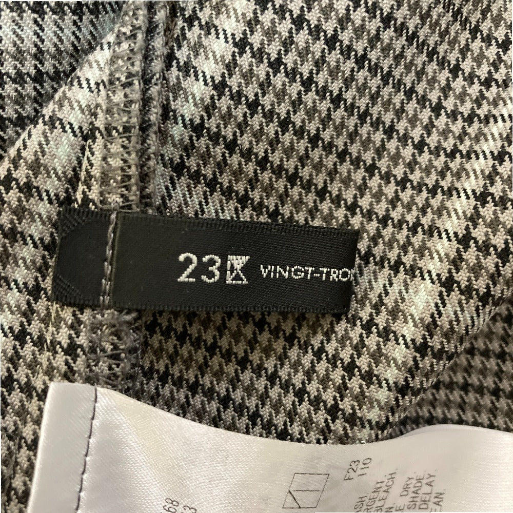 23区 チェックパンツ