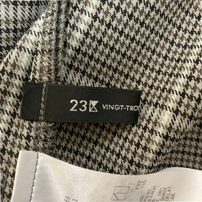 23区 チェックパンツ
