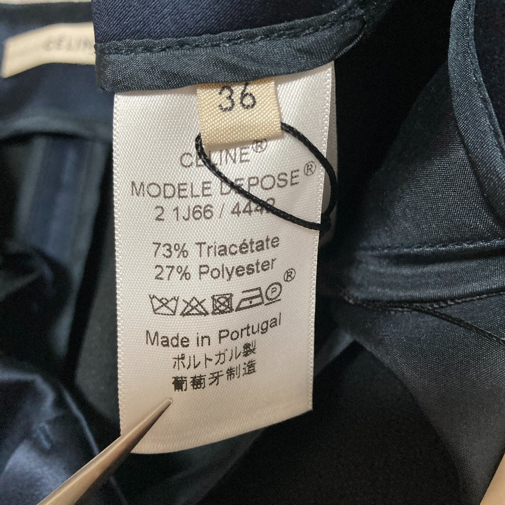 セリーヌ サテンワイドショートパンツ