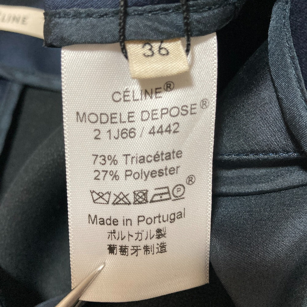 セリーヌ サテンワイドショートパンツ