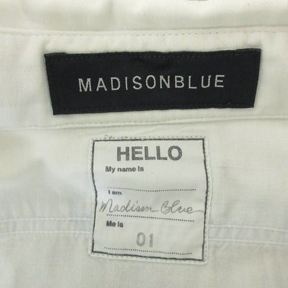 マディソンブルー HAMPTON CHAMBRAY コットンシャツ