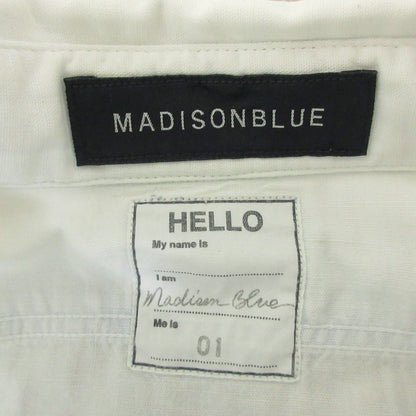 マディソンブルー HAMPTON CHAMBRAY コットンシャツ