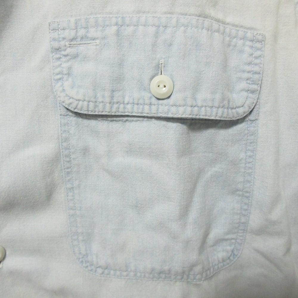 マディソンブルー HAMPTON CHAMBRAY コットンシャツ
