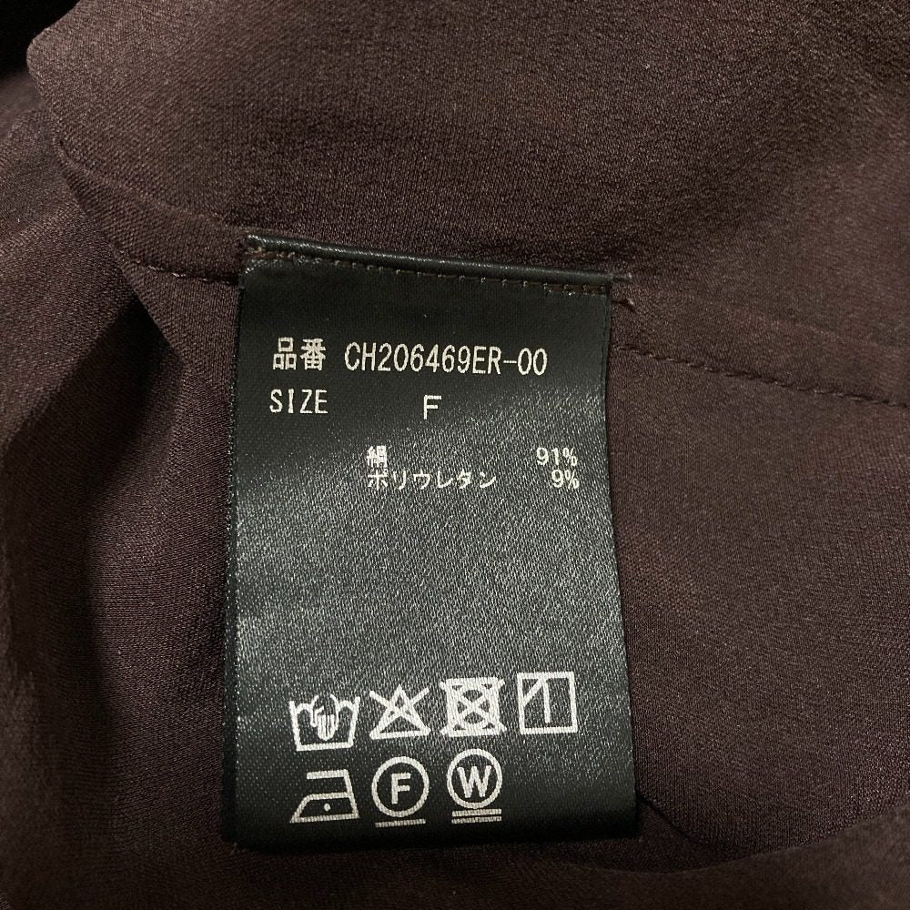 カオス モーラスタンドスキッパー シルクシャツ