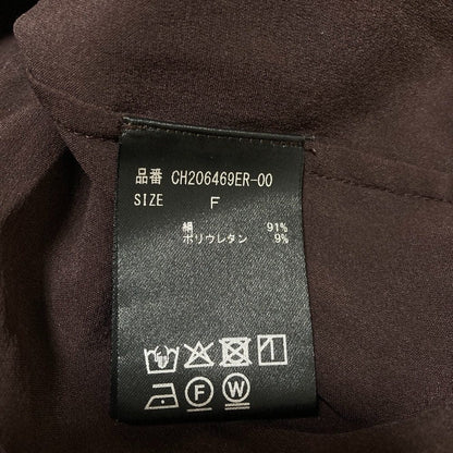 カオス モーラスタンドスキッパー シルクシャツ