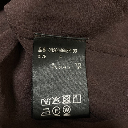 カオス モーラスタンドスキッパー シルクシャツ