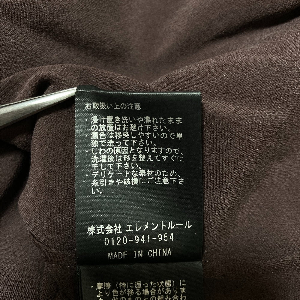 カオス モーラスタンドスキッパー シルクシャツ