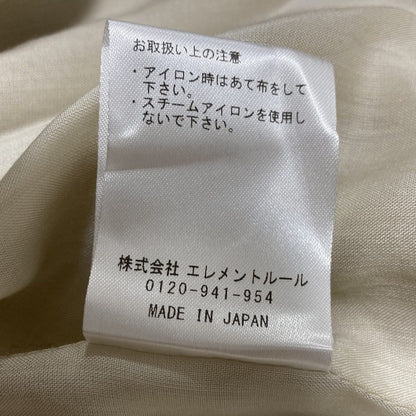 ブリル リネンブレンド ダブルブレストテーラードジャケット