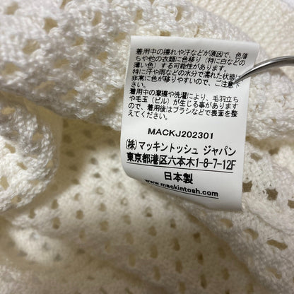 マッキントッシュバトナーメッシュニットベスト