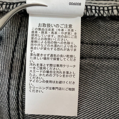 ミラオーウェン ルーズフィットタックデニムパンツ
