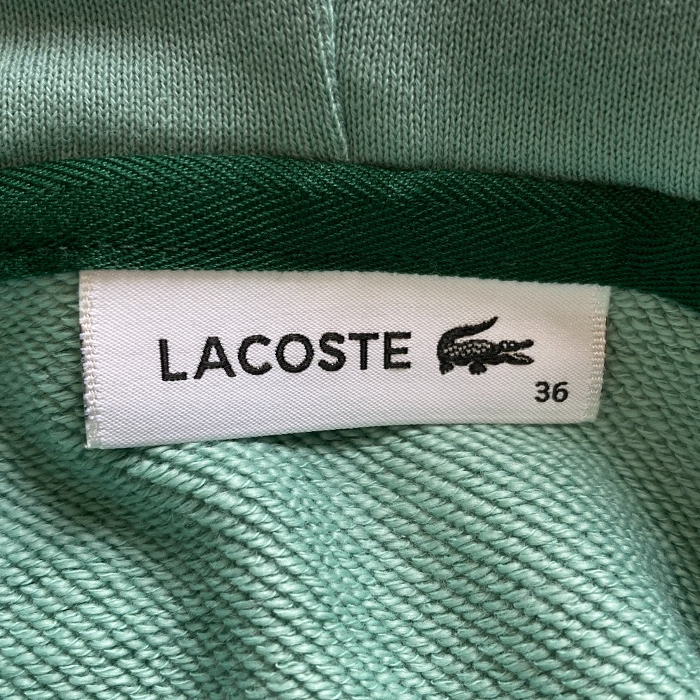 ラコステ 裏毛スウェットフーディワンピース